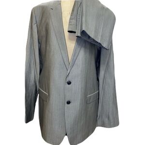Dolce & Gabbana shiny Grey two pieces suit
